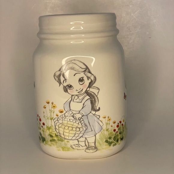 Disney Mug Coffee Cup Mason Jar Mug Tea Cup Cinderella Jasmine Belle Princess - Picture 4 of 9